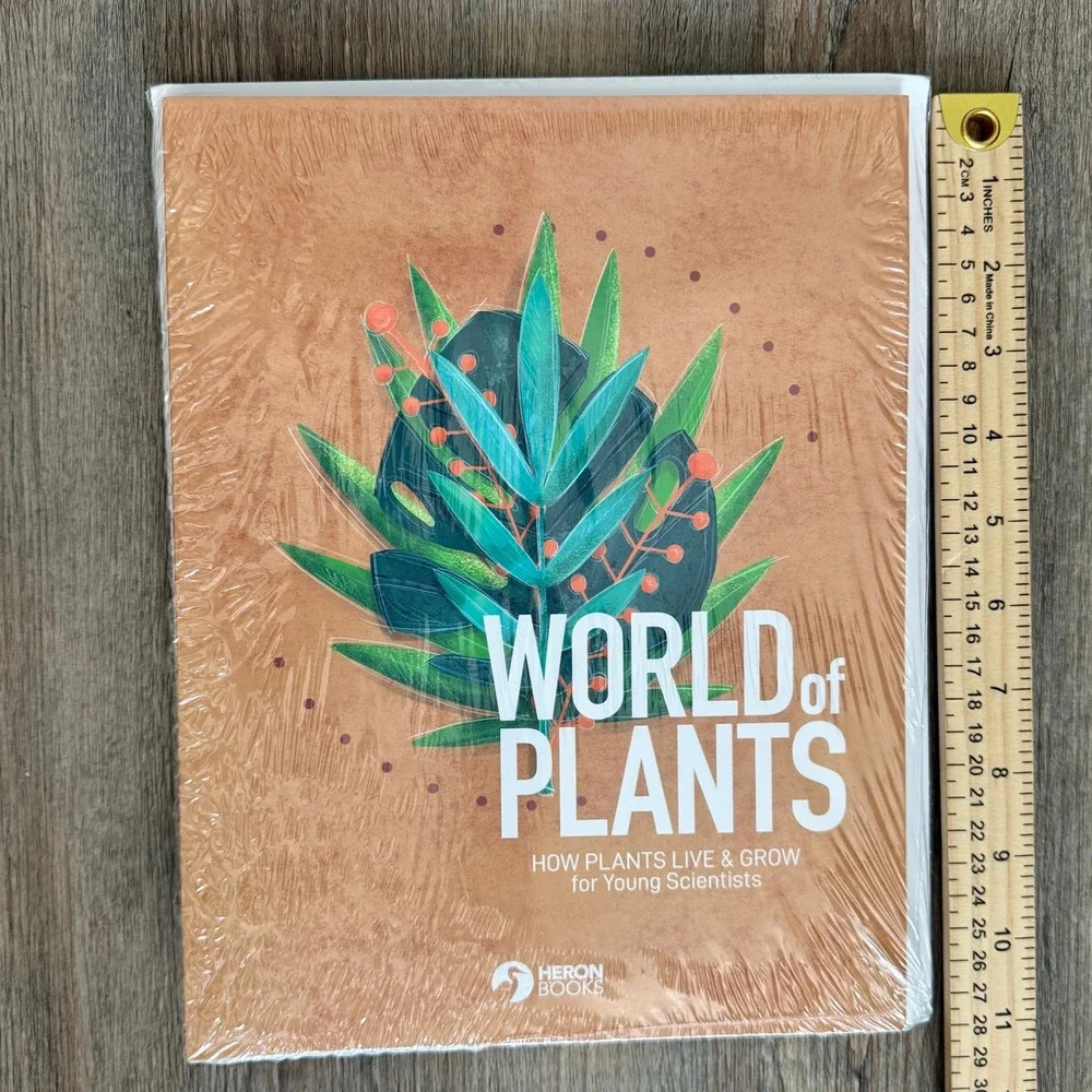 Heron Books World of Plants How Plants Live & Grow for Young Scientists New